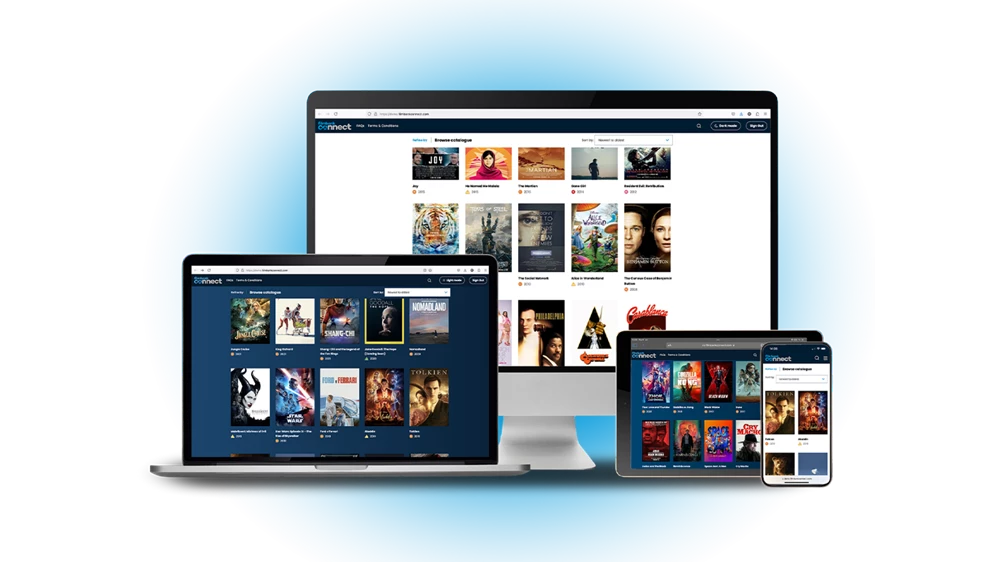 A unique non-theatrical streaming solution