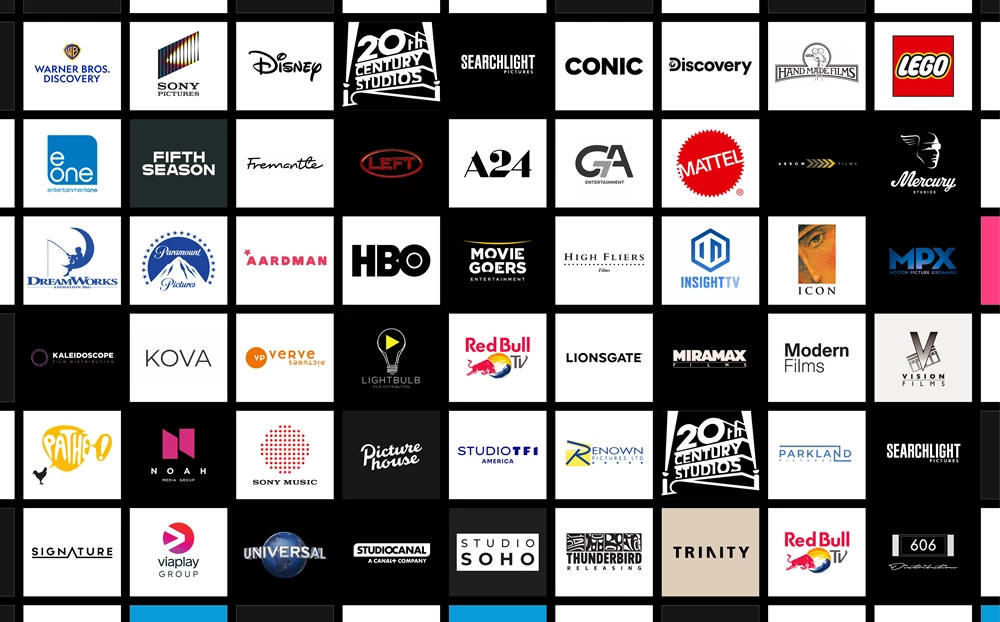 Studios and distributors for our Maritime sector cllients